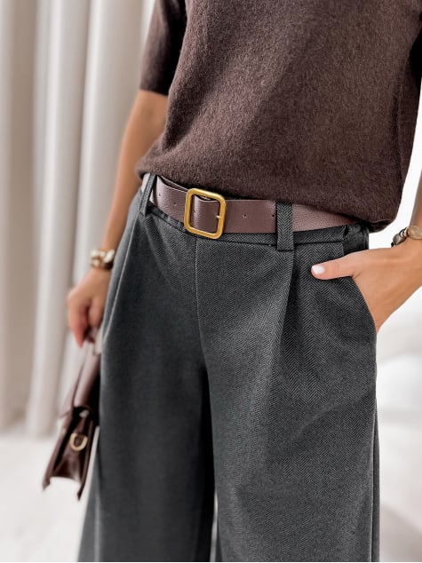 SPODNIE KARI GRAFITOWE