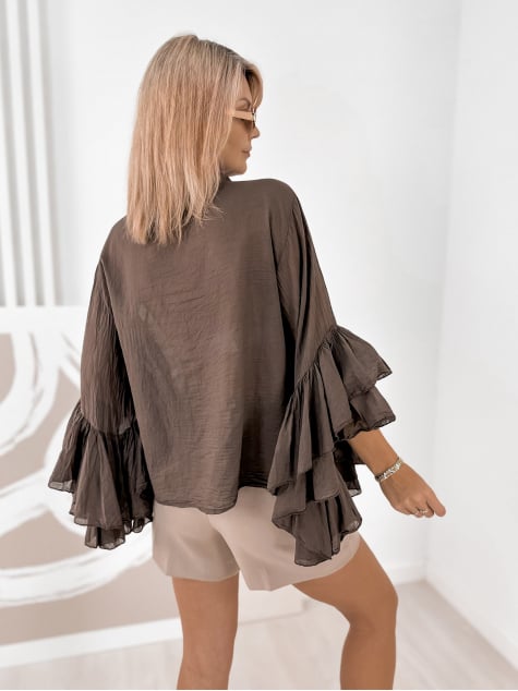 KOSZULA VASCO BRĄZOWA