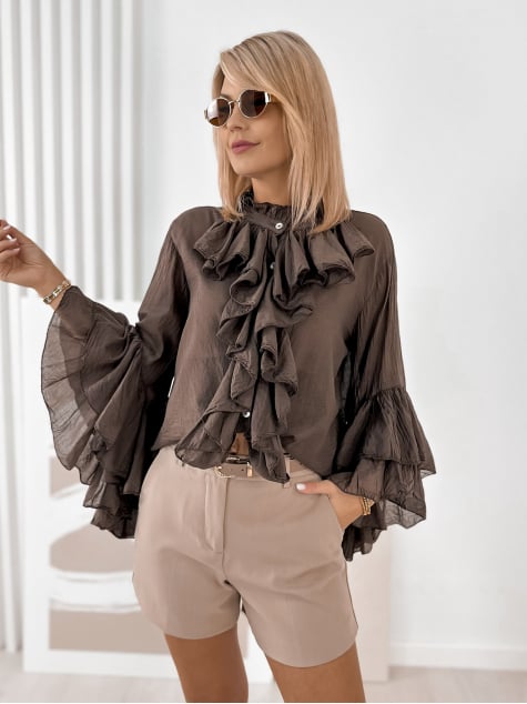 KOSZULA VASCO BRĄZOWA