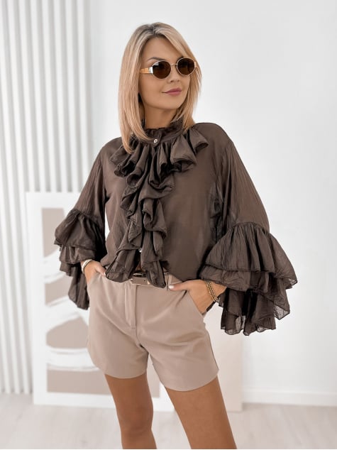 KOSZULA VASCO BRĄZOWA