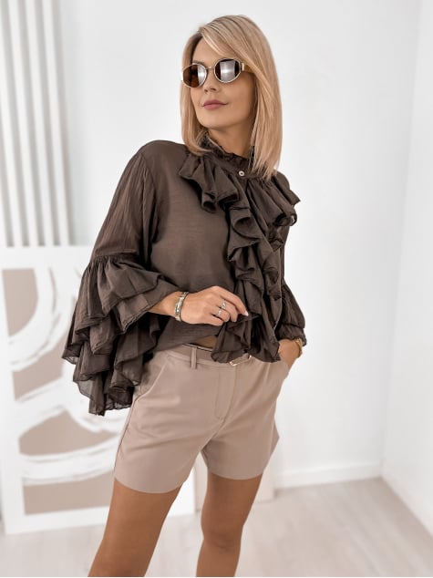 KOSZULA VASCO BRĄZOWA