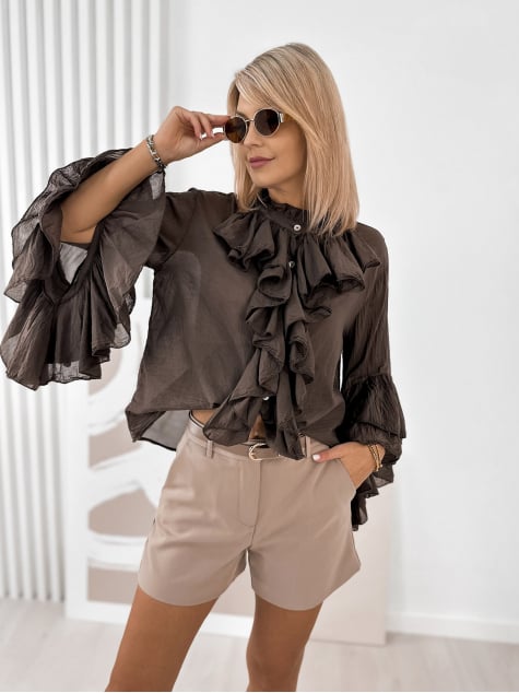 KOSZULA VASCO BRĄZOWA