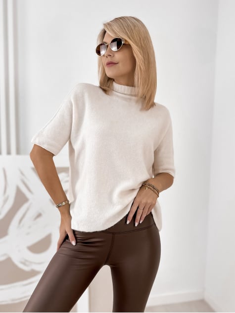 SWETER ASLAN ECRU