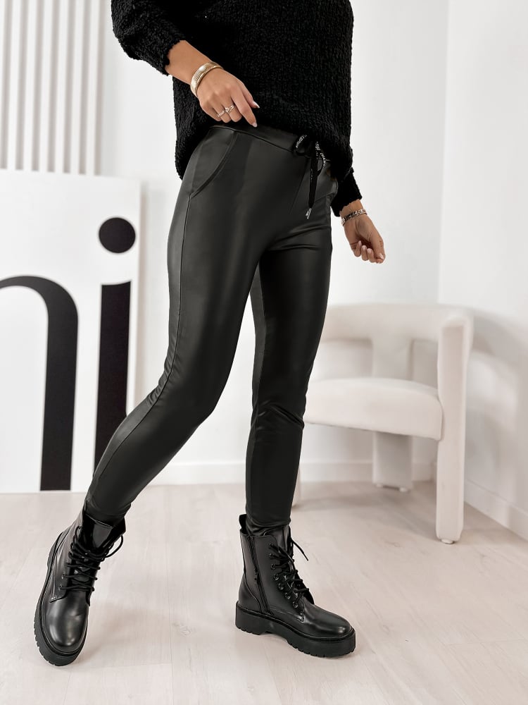 SPODNIE HUMDA CZARNE