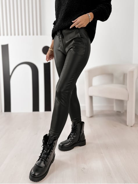 SPODNIE HUMDA CZARNE