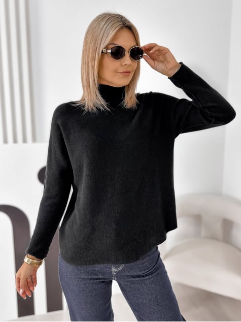 SWETER HALDIR CZARNY