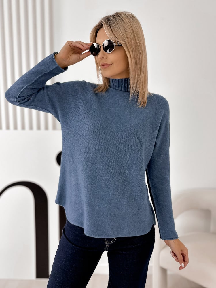 SWETER HALDIR NIEBIESKI