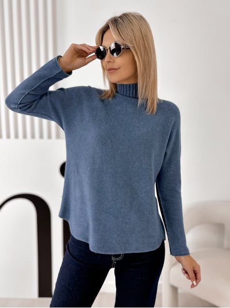 SWETER HALDIR NIEBIESKI