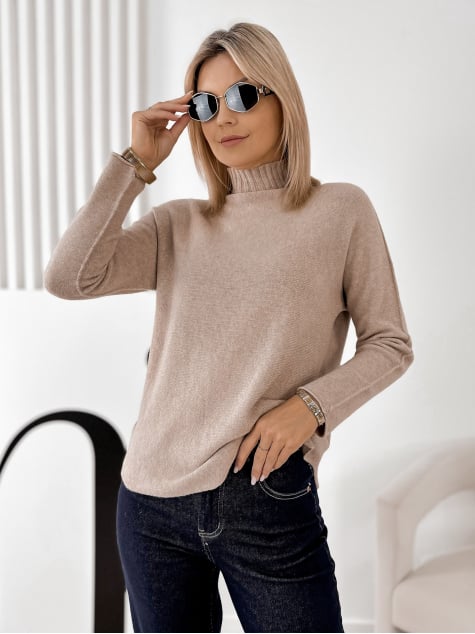 SWETER HALDIR BEŻOWY