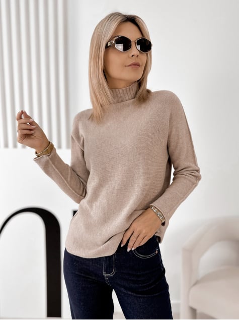 SWETER HALDIR BEŻOWY