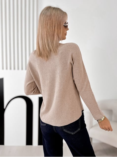 SWETER HALDIR BEŻOWY