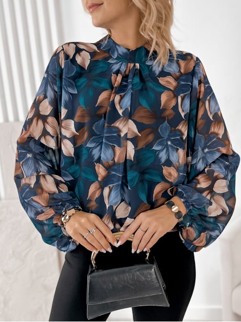 BLUZKA BONNY GRANATOWA