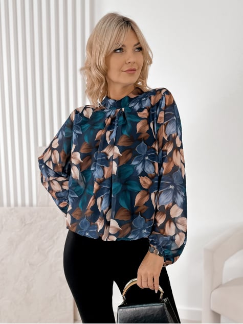 BLUZKA BONNY GRANATOWA