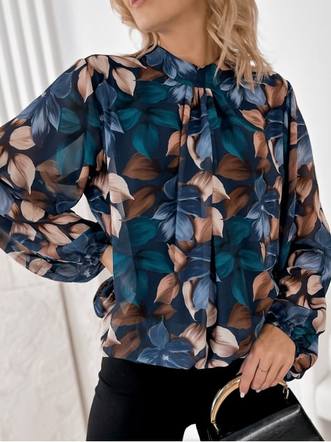 BLUZKA BONNY GRANATOWA