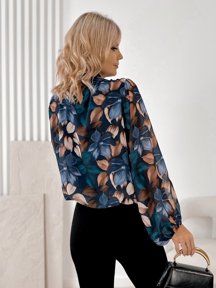 BLUZKA BONNY GRANATOWA