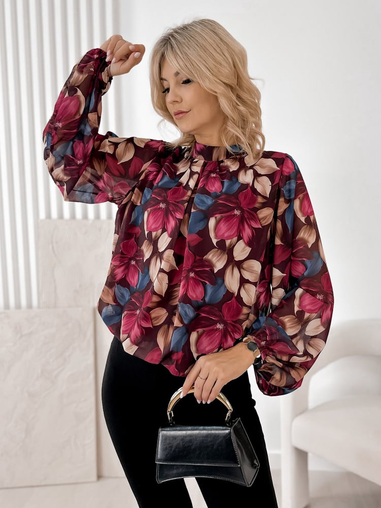 BLUZKA BONNY BORDOWA