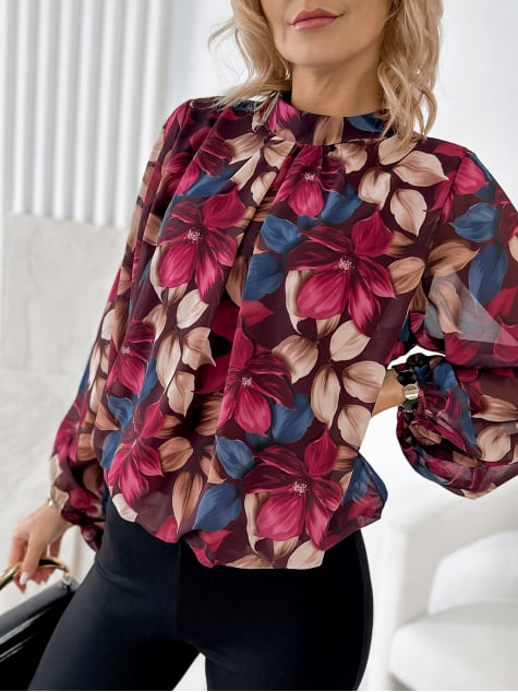 BLUZKA BONNY BORDOWA