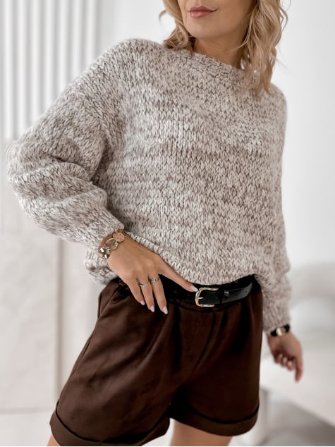 SWETER OPHIR BEŻOWY