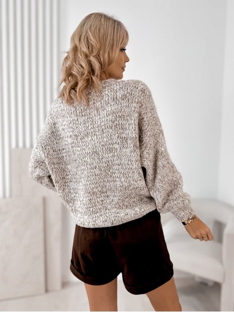 SWETER OPHIR BEŻOWY