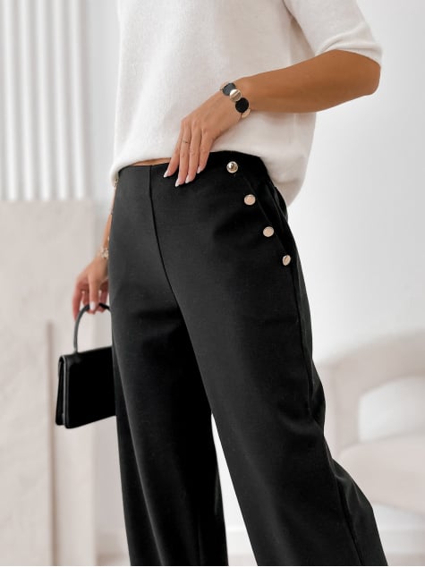 SPODNIE SEVERIN CZARNE