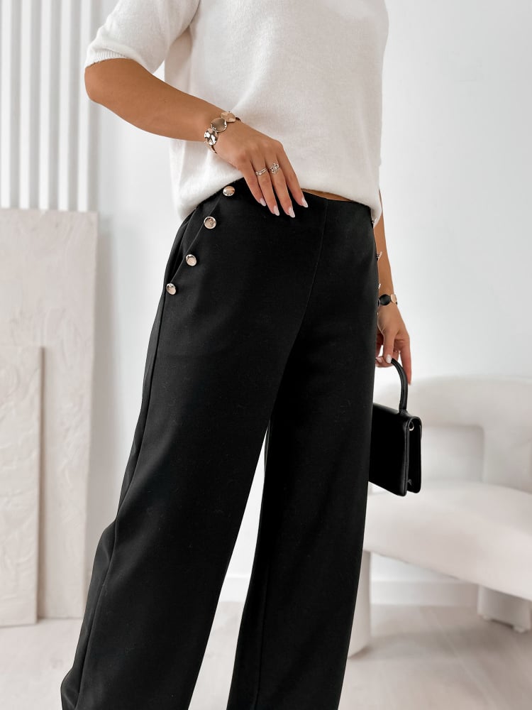 SPODNIE SEVERIN CZARNE