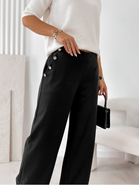 SPODNIE SEVERIN CZARNE