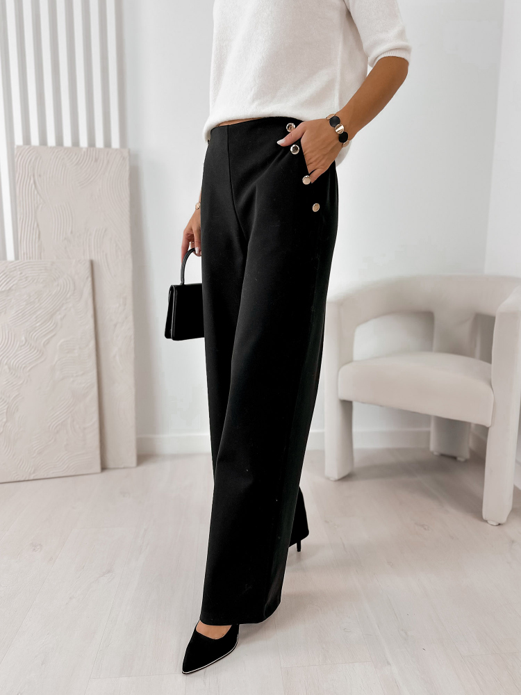 SPODNIE SEVERIN CZARNE