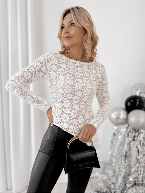 BLUZKA GLADYS BIAŁA
