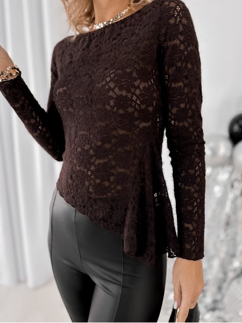 BLUZKA GLADYS BRĄZOWA