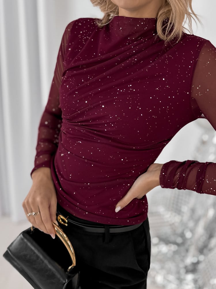 BLUZKA CYPRIEN BORDOWA