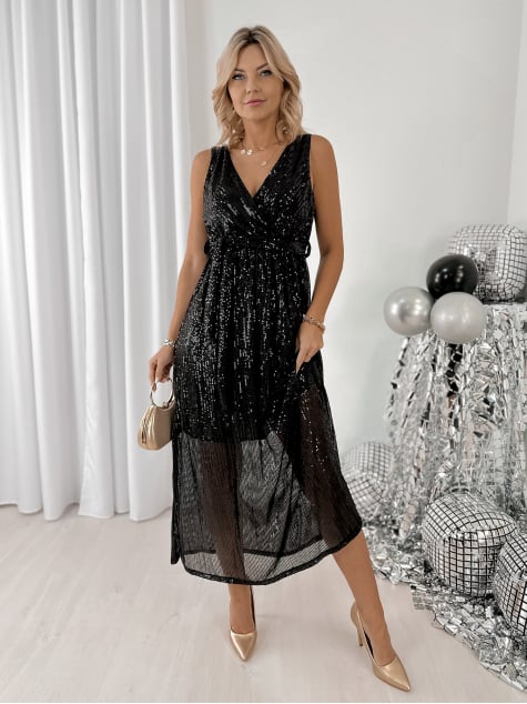 SUKIENKA INDRA CZARNA