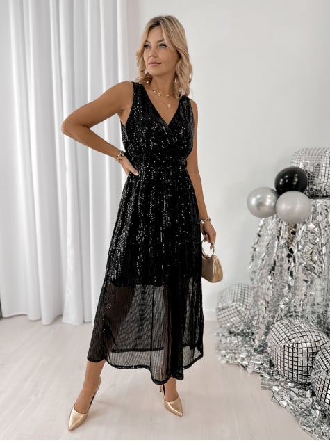 SUKIENKA INDRA CZARNA