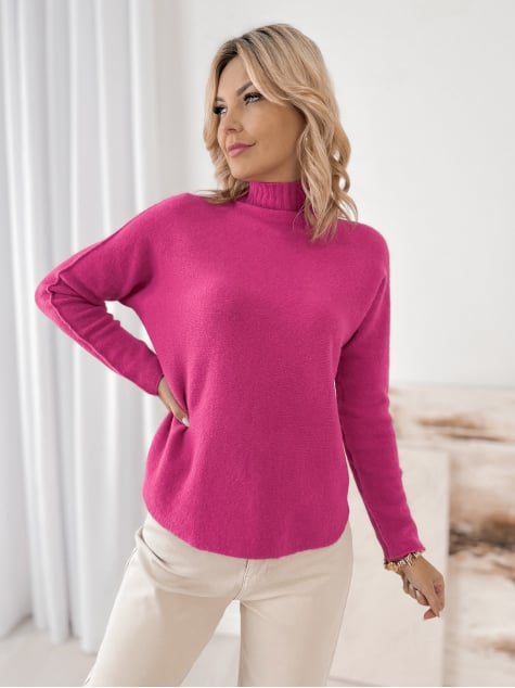 SWETER DARMA RÓŻOWY