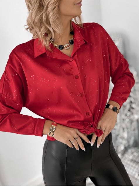 KOSZULA BETTINA CZERWONA