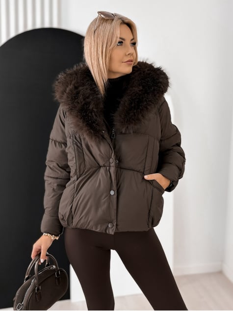 KURTKA RIDLEY BRĄZOWA