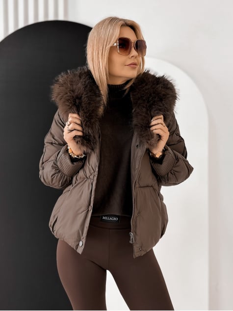 KURTKA RIDLEY BRĄZOWA