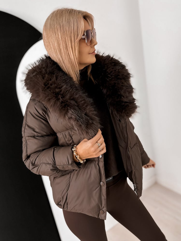 KURTKA RIDLEY BRĄZOWA