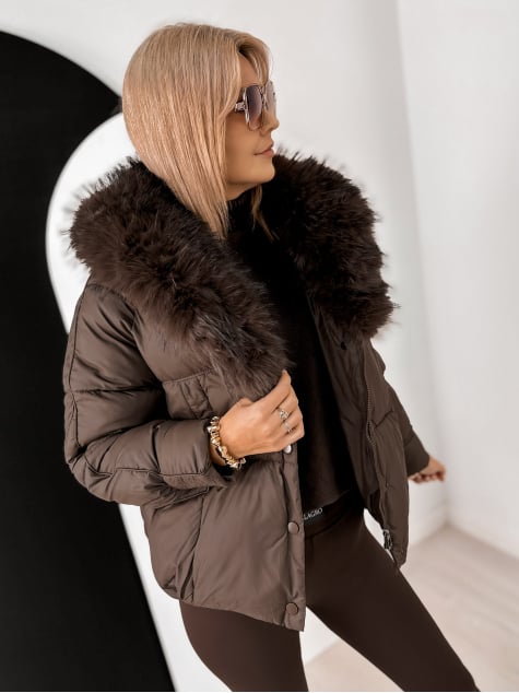 KURTKA RIDLEY BRĄZOWA