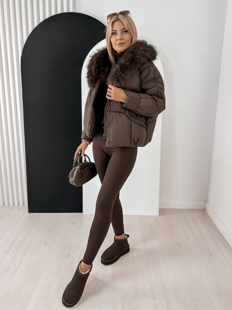 KURTKA RIDLEY BRĄZOWA