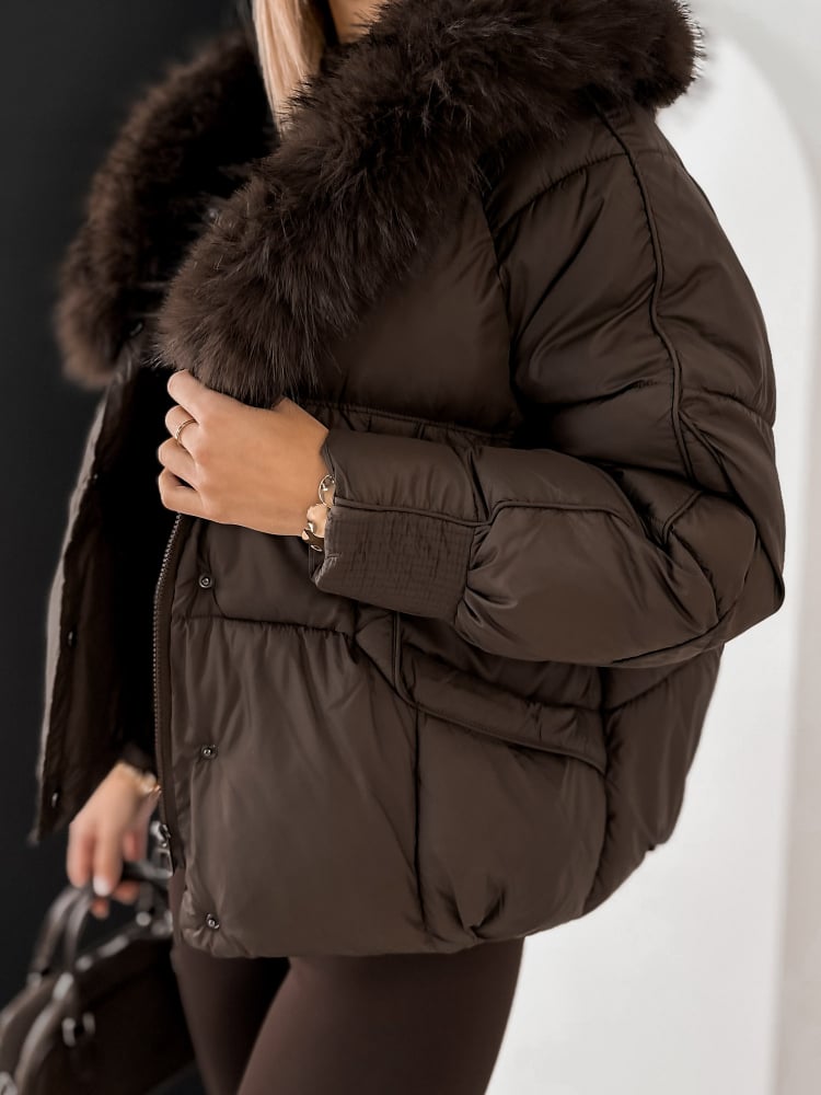 KURTKA RIDLEY BRĄZOWA