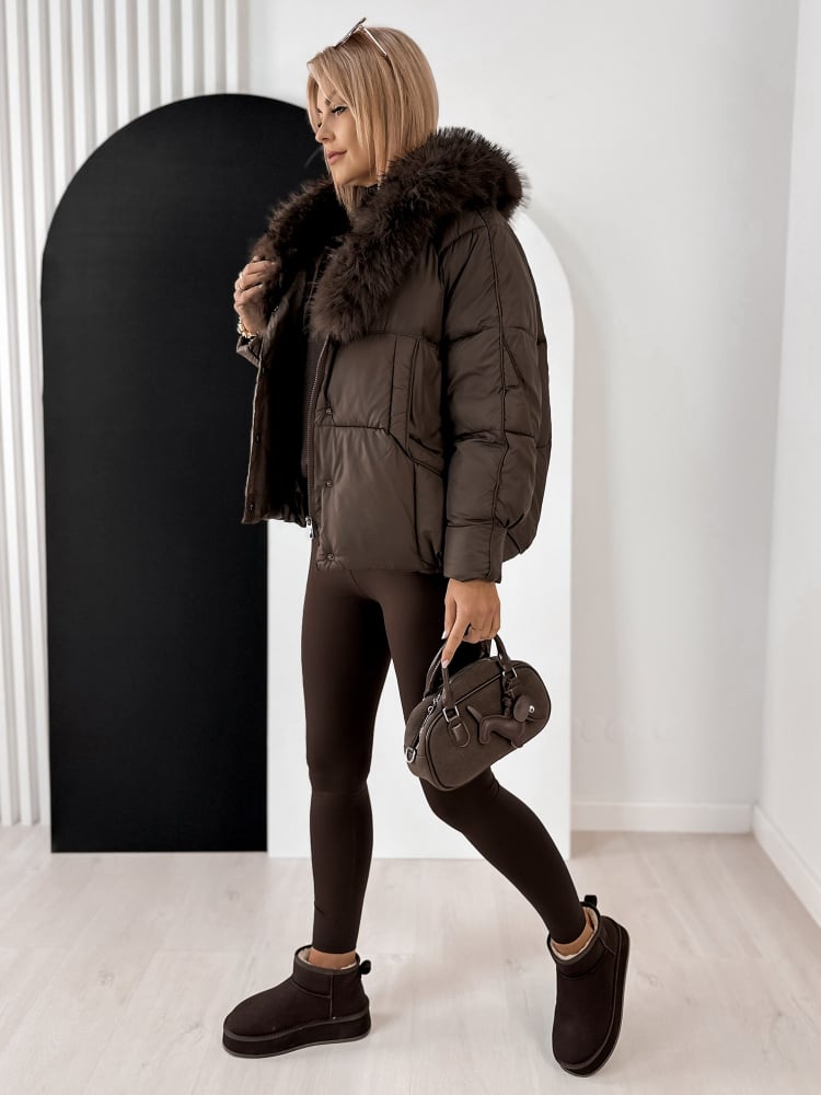 KURTKA RIDLEY BRĄZOWA