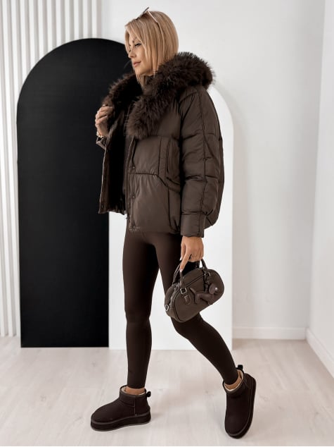 KURTKA RIDLEY BRĄZOWA