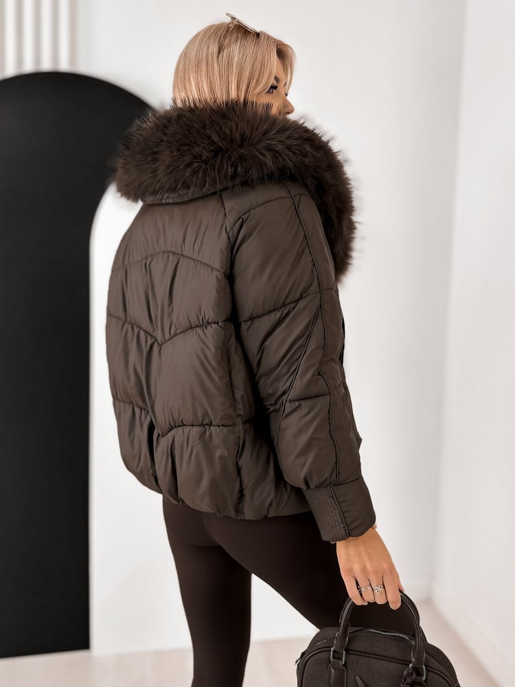 KURTKA RIDLEY BRĄZOWA