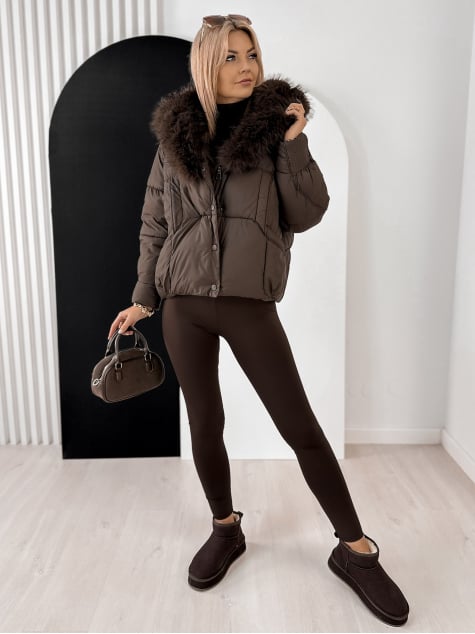 KURTKA RIDLEY BRĄZOWA