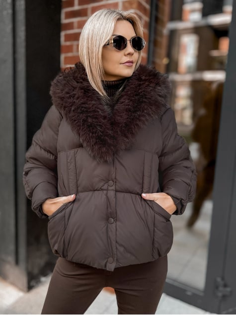 KURTKA RIDLEY BRĄZOWA