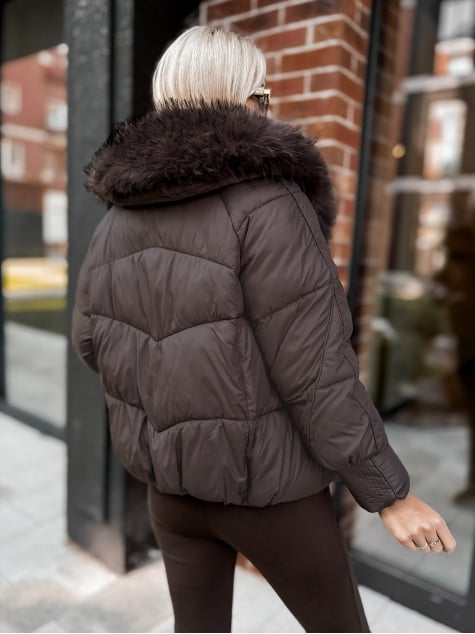 KURTKA RIDLEY BRĄZOWA