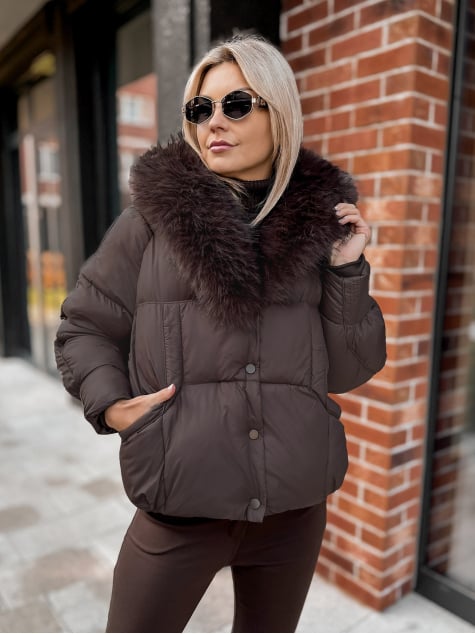 KURTKA RIDLEY BRĄZOWA