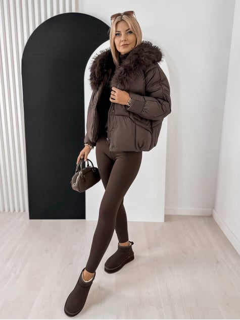 KURTKA RIDLEY BRĄZOWA