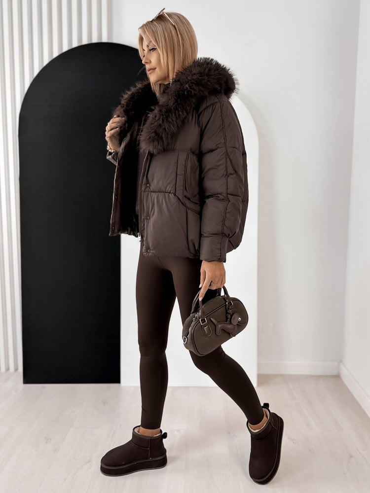 KURTKA RIDLEY BRĄZOWA