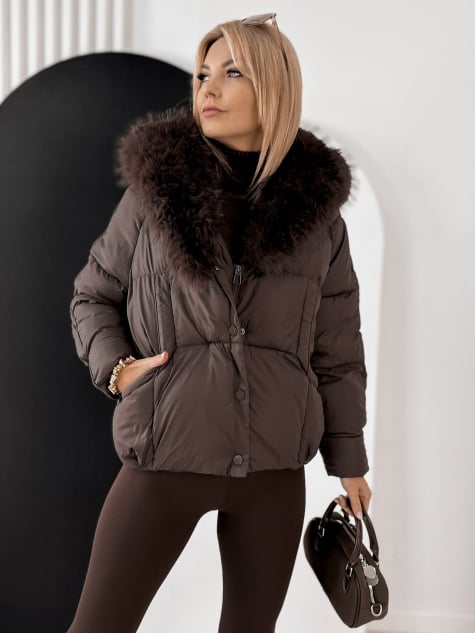 KURTKA RIDLEY BRĄZOWA